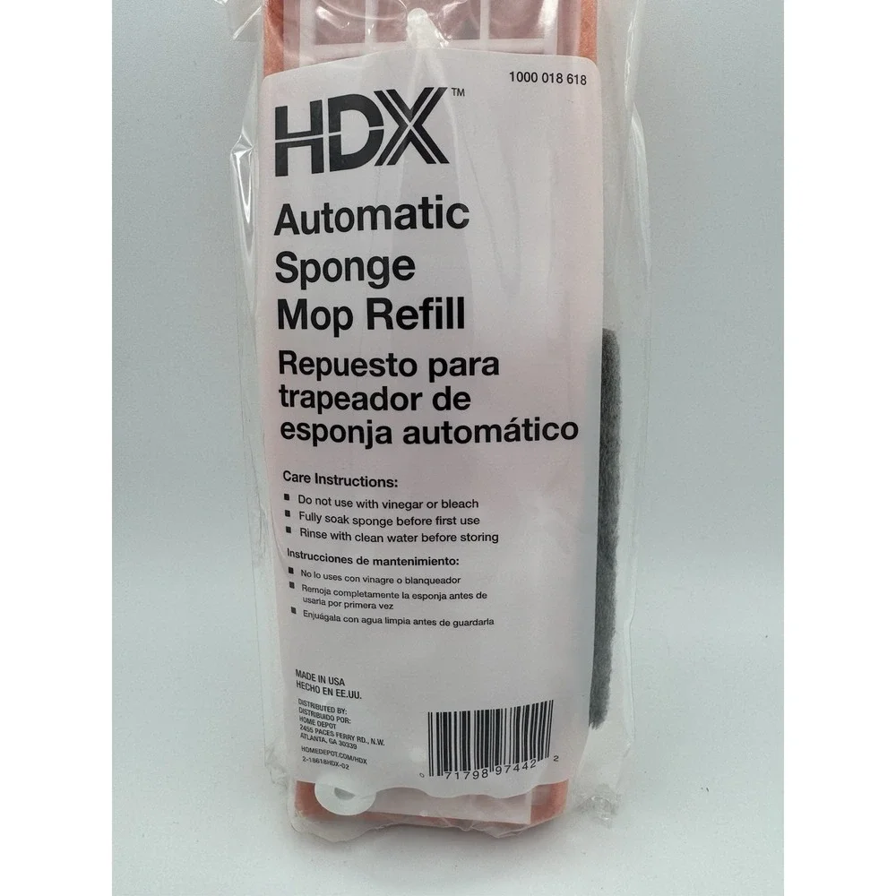 HDX Automatic Sponge Mop Head Refill - 9